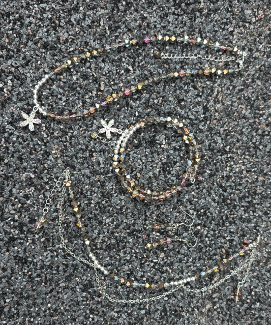 Jewelry set handmade (choker)