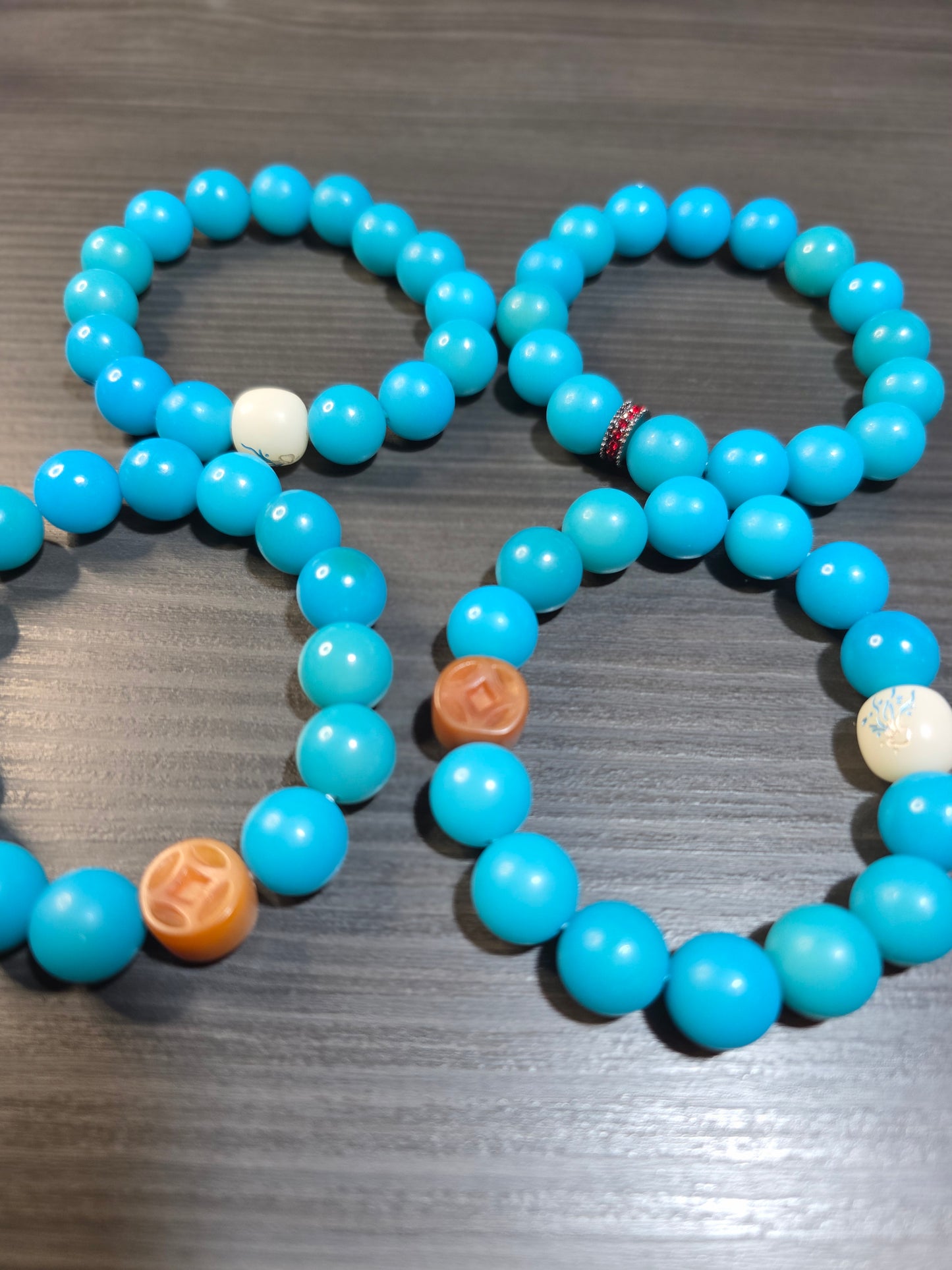 Bodhi bracelet blue wealth Packed randomly