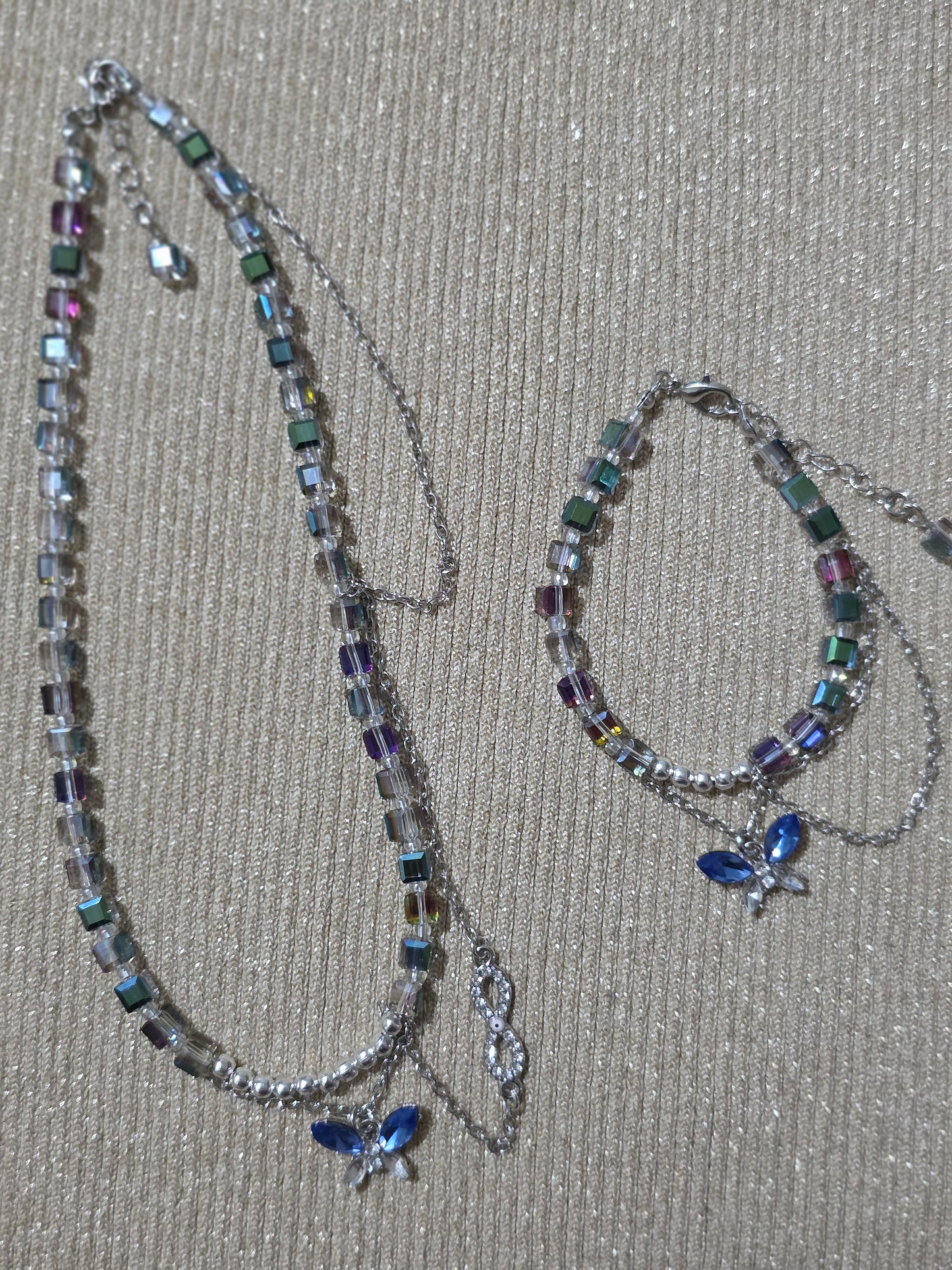 Jewelry set handmade (choker)