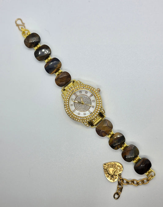 Tiger eye watch