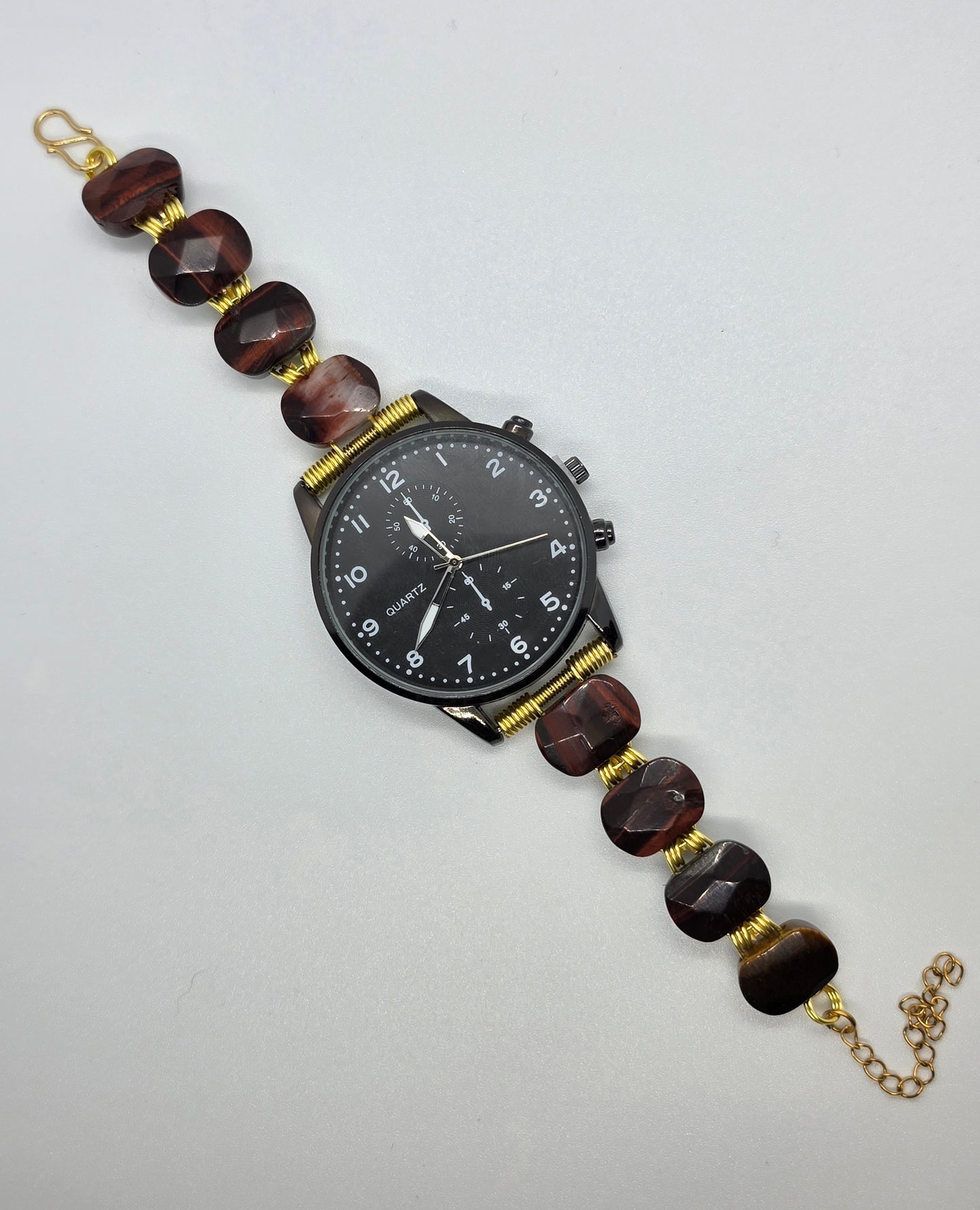 Tiger eye watch